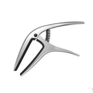 Capo Ernie Ball Axis Para Guitarra, Negro y plateado - Imagen 2