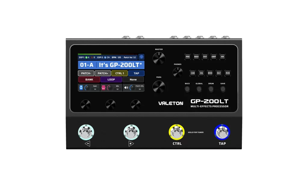 Pedalera Multiefectos GP200LT Valeton