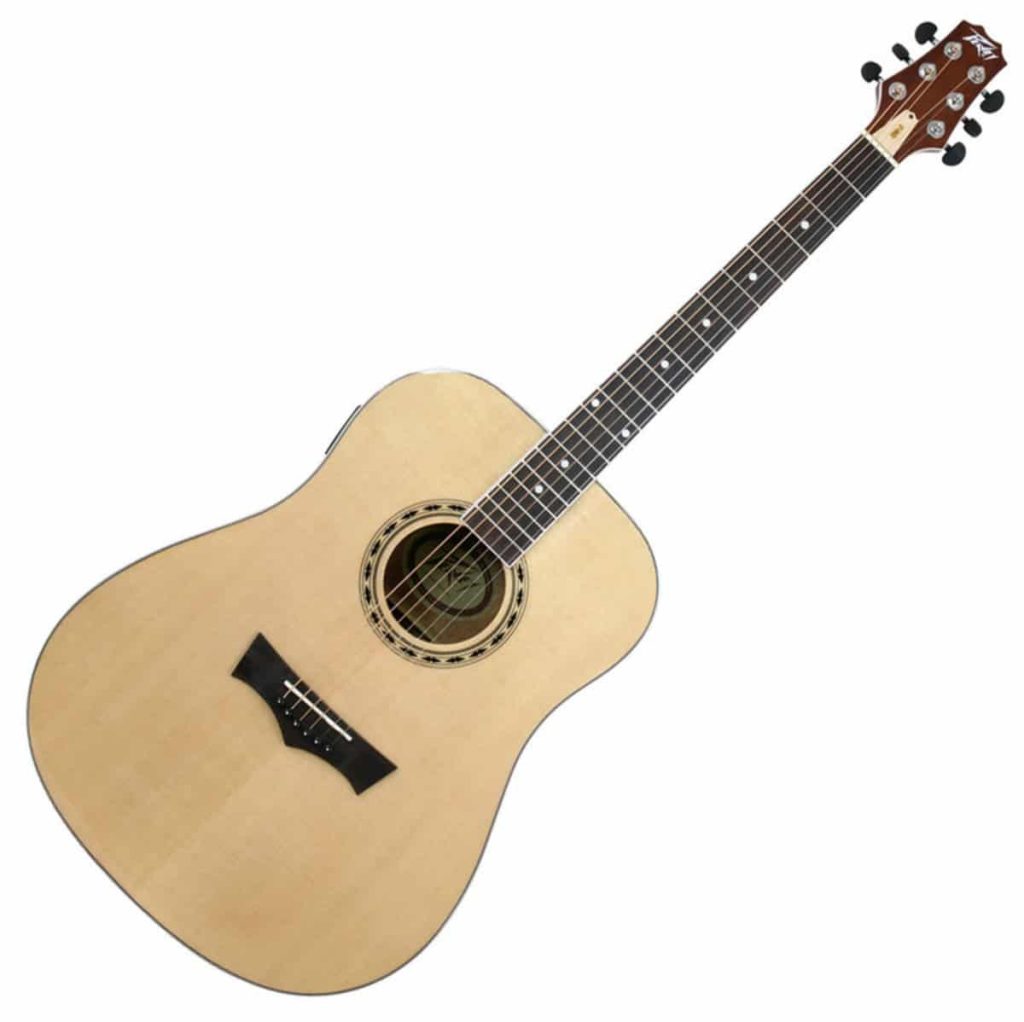 GUITARRA ELECTROACUSTICA PEAVEY  FOLK REF DW-2 CE CON ESTUCHE