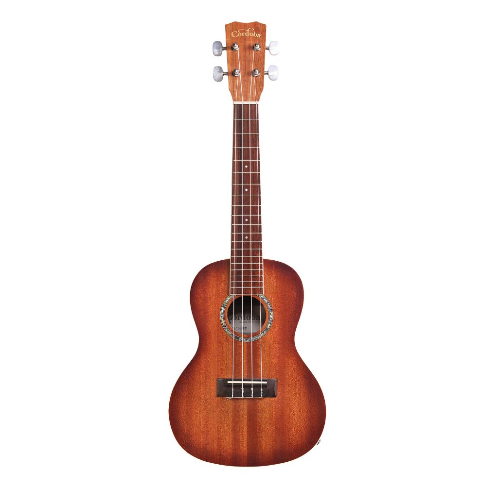 UKELELE ELECTROACUSTICO CORDOBA 15CM EDGE BURTS