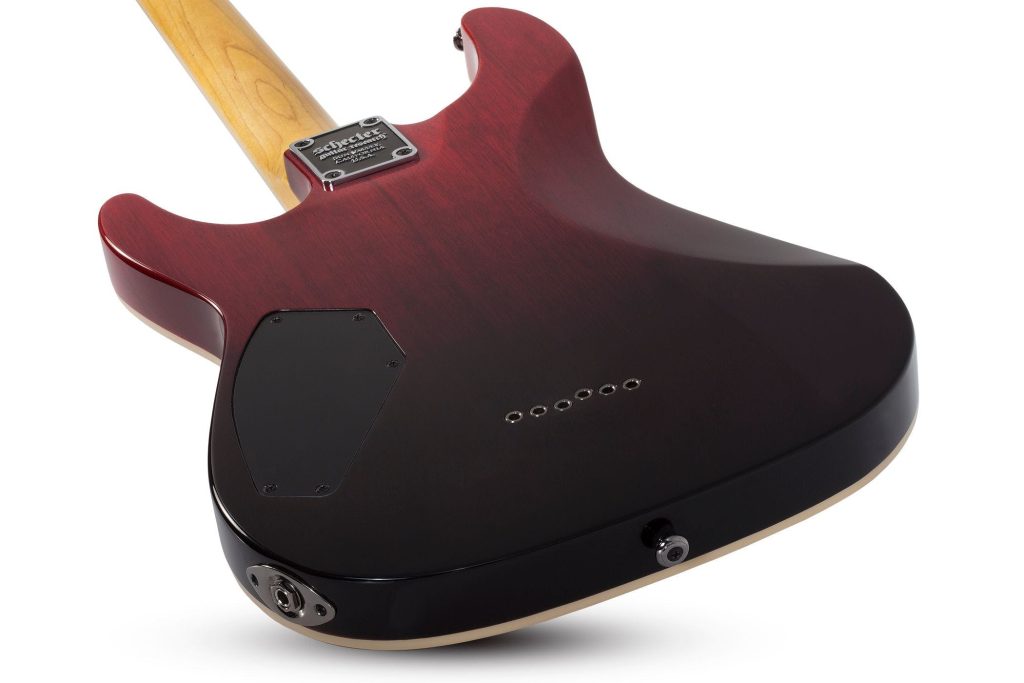 GUITARRA ELECTRICA OMEN EXTREME 6 BLOOD BURTS SKU:2034 - Imagen 2