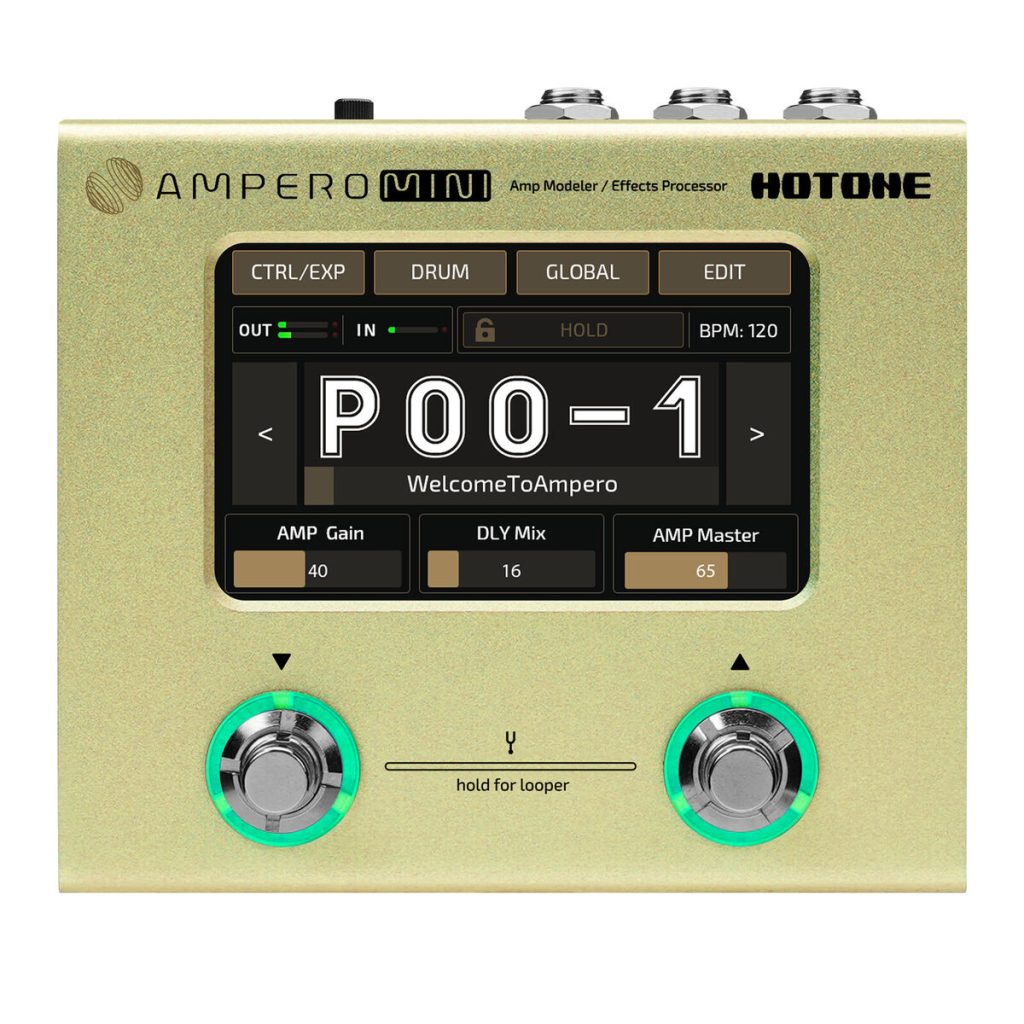 PEDALERA MULTIEFECTOS HOTONE AMPERO Mini MP-50MT