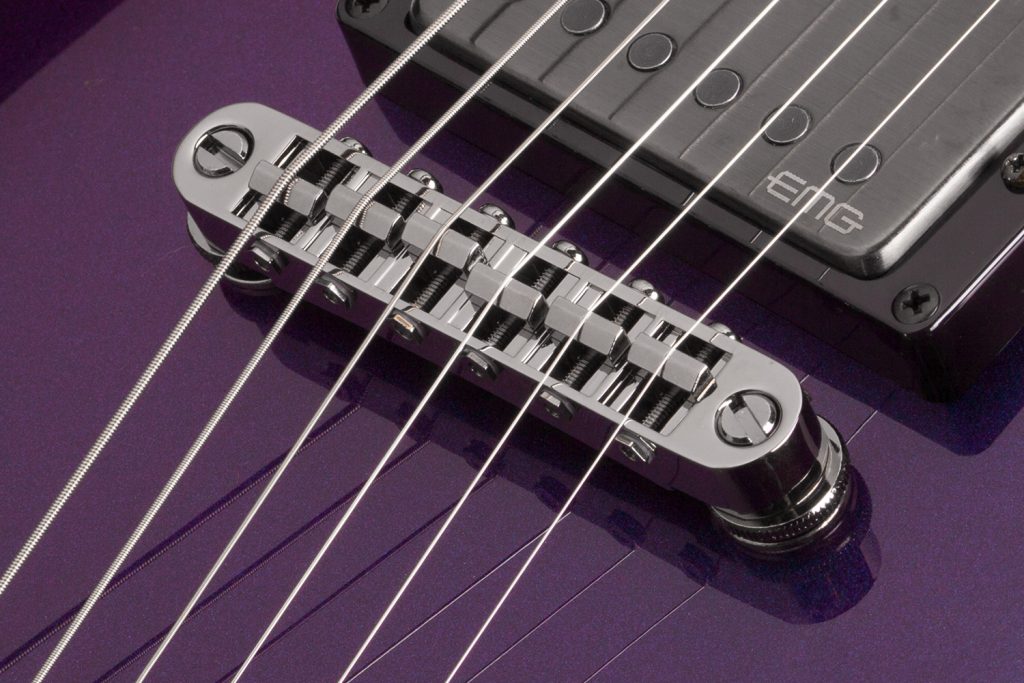 GUITARRA ELECTRICA SCHECTER HELLRAISER C-1 ULTRAVIOLET SKU: 1954 - Imagen 2
