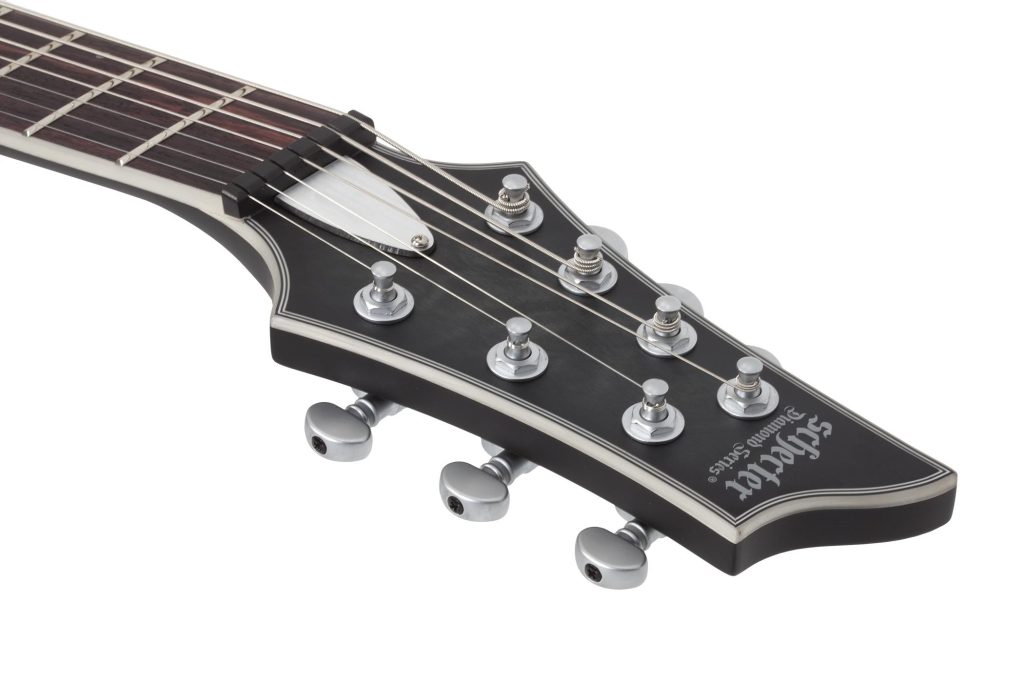 GUITARRA ELECTRICA SCHECTER C-7 PLATINUM SEE THRU BLACK SATIN SKU:718 - Imagen 2