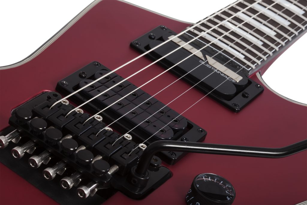 GUITARRA ELECTRICA  SCHECTER E-1 FR-S SPECIAL EDITION CANDY APPLE RED SKU: 3344 - Imagen 2