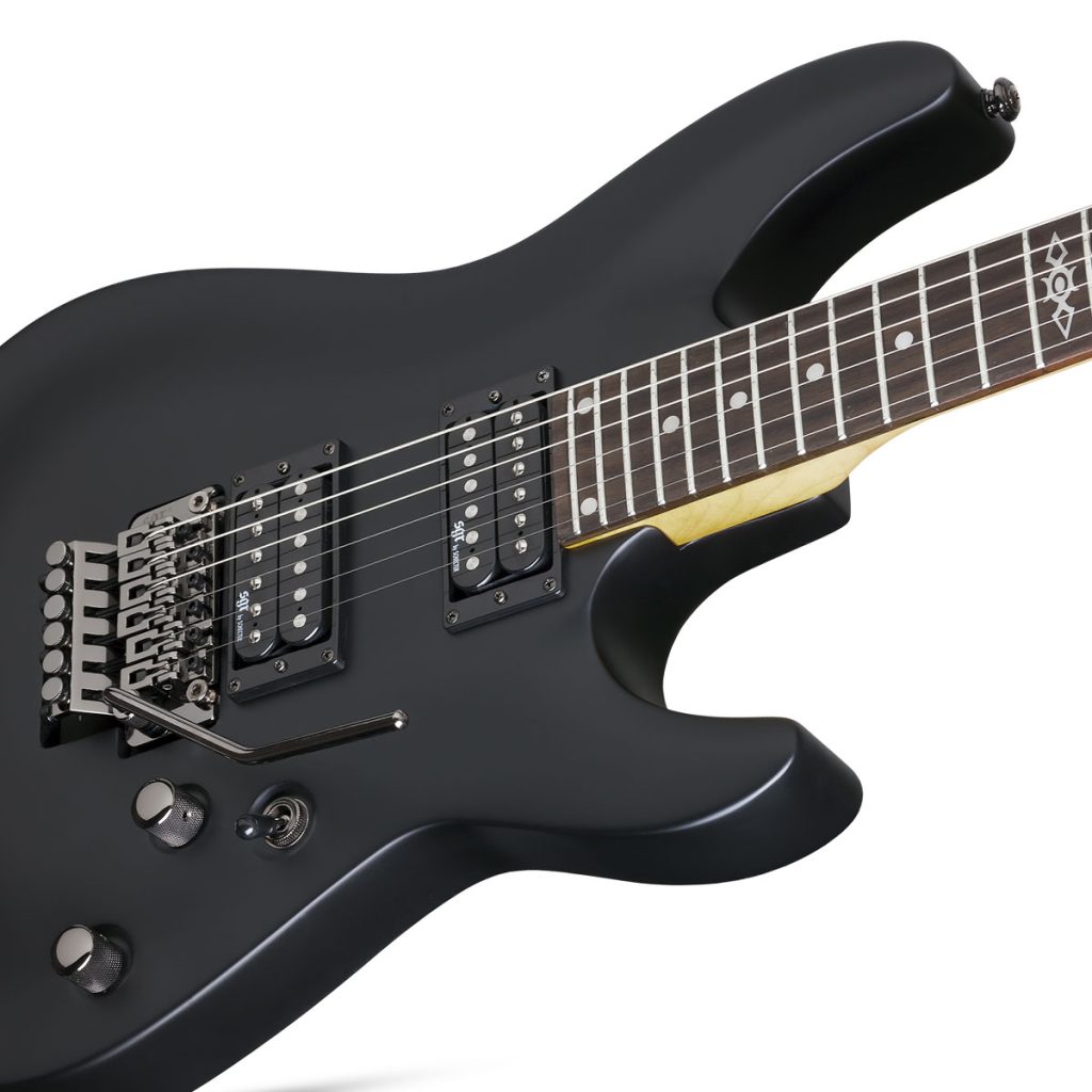 GUITARRA ELECTRICA SGR BY SCHECTER C-1 FR MSBK - Imagen 2