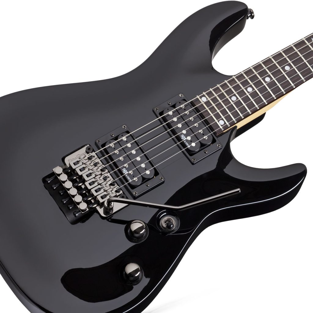 GUITARRA ELECTRICA SGR BY  SCHECTER  C-1 FR BLK - Imagen 2
