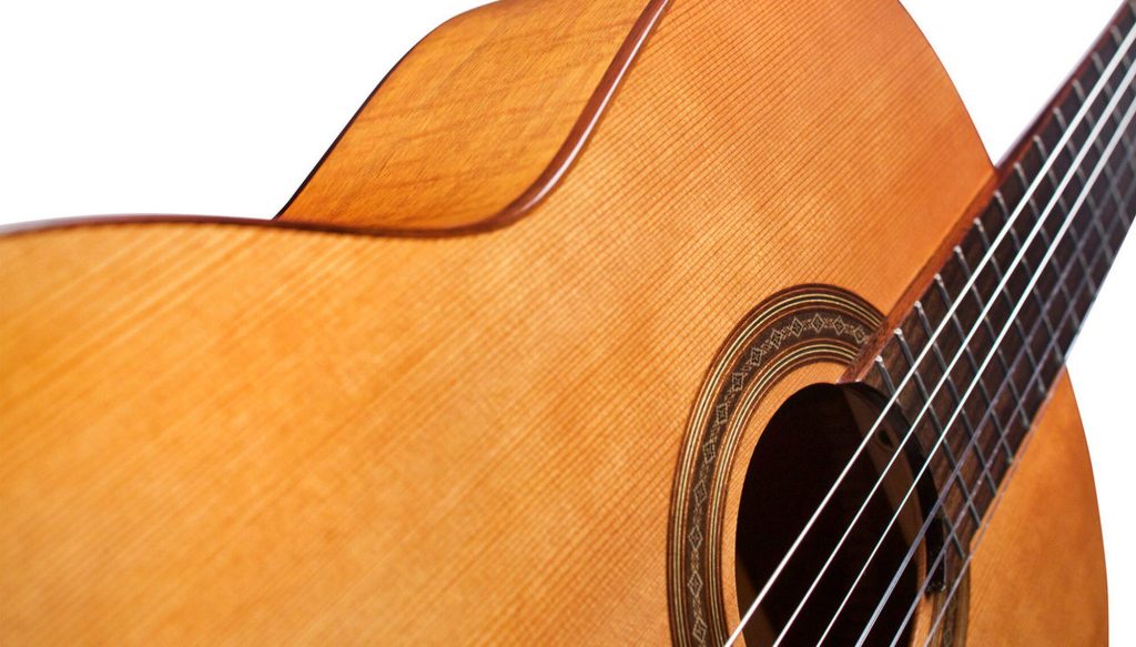 GUITARRA CORDOBA C5 FLAMED MAHOGANY - Imagen 4
