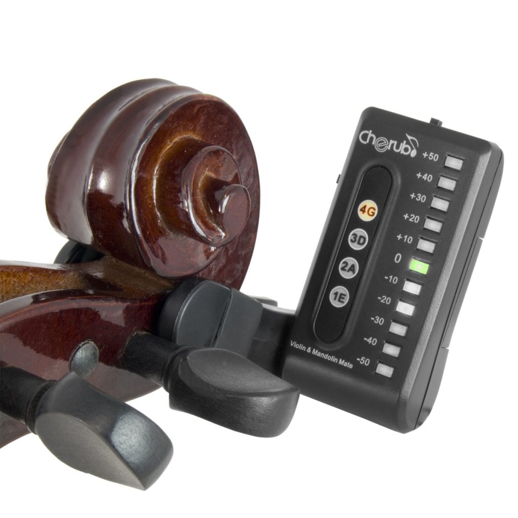 Afinador electrónico pinza Violín Cherub WST 550VM - Imagen 2