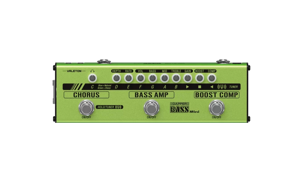 Pedal Valeton Dapper Bass Mini MES-2