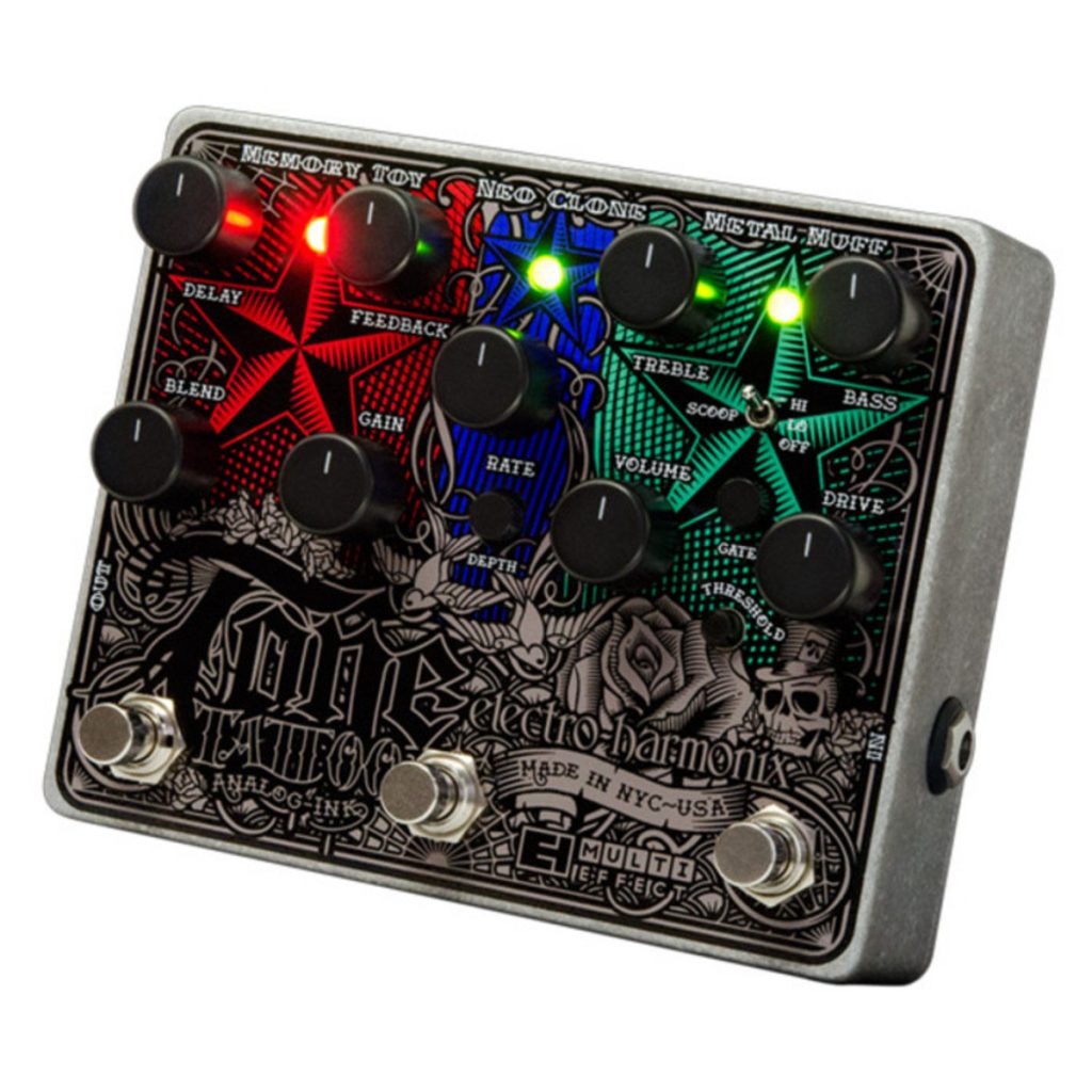 PEDAL ELECTRO HARMONIX TONE TATTOO - Imagen 2