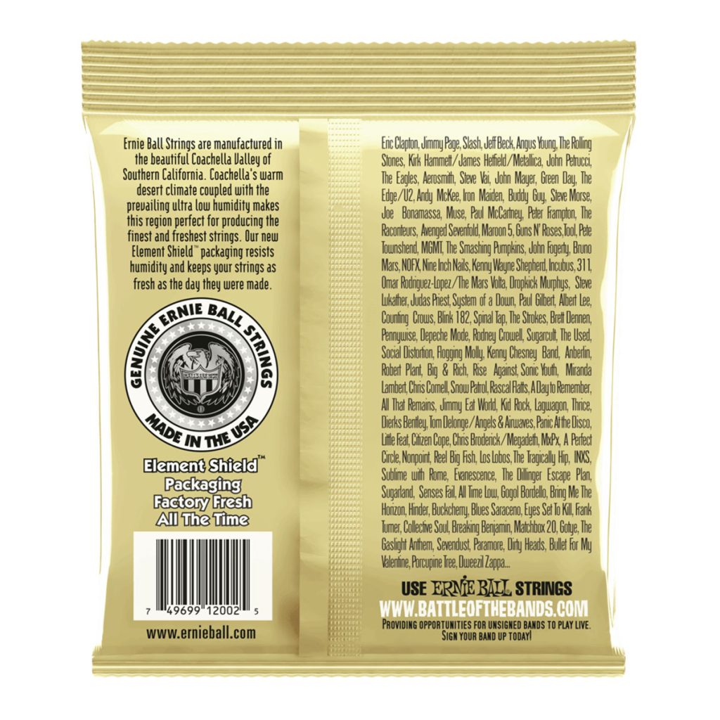 Encordado Acustica Ernie Ball	2002 - Imagen 2