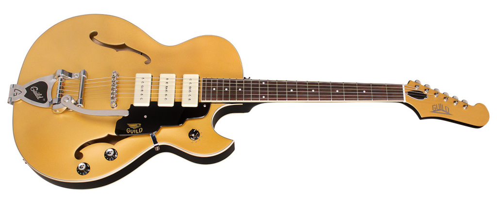 GUITARRA GUILD REF. STARFIRE I JET 90 GOLD GLD - Imagen 2