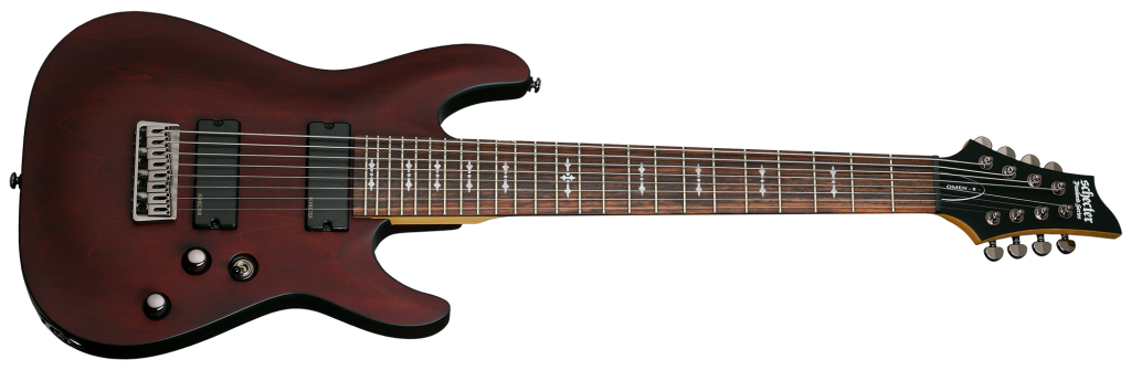 Guitarra 8 Cuerdas Marca SCHECTER OMEN 8