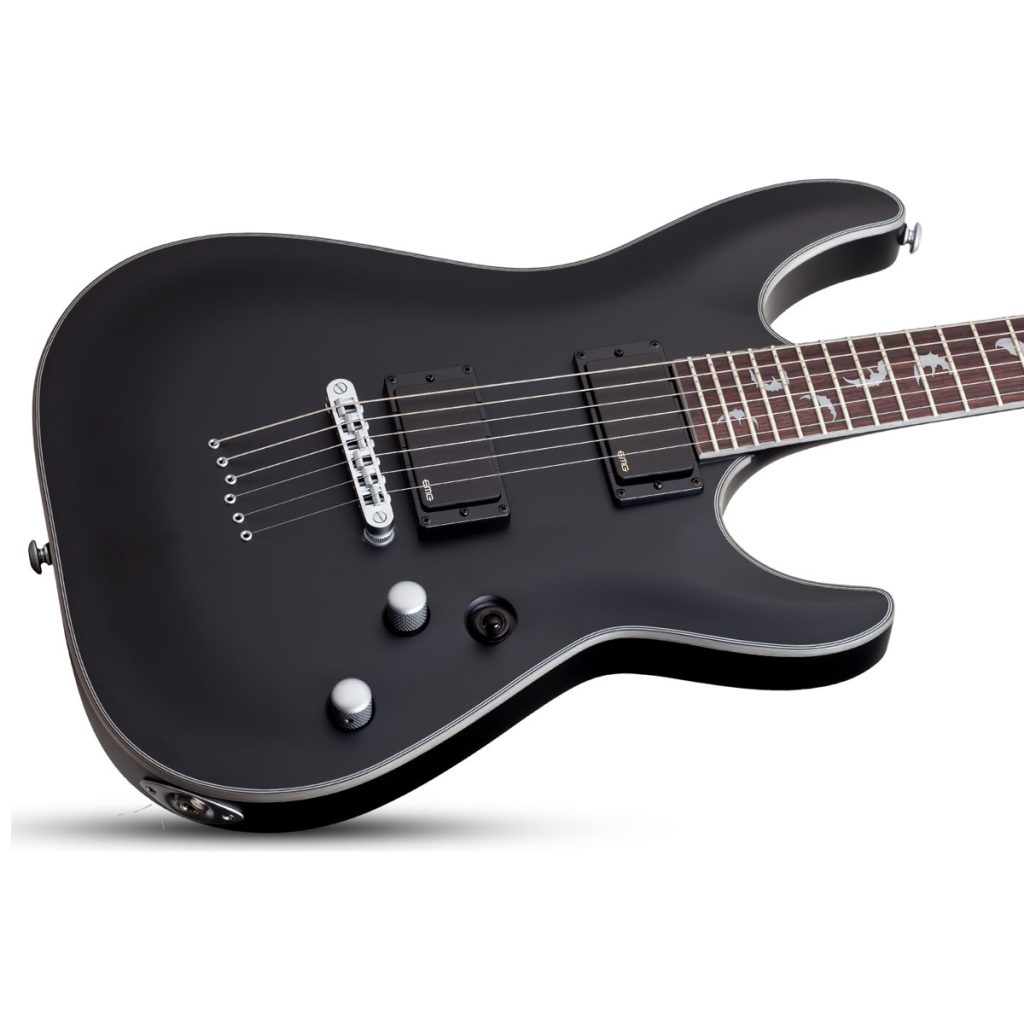 GUITARRA ELECTRICA SCHECTER DAMIEN PLATINUM 6 SBK SKU: 1181 - Imagen 2