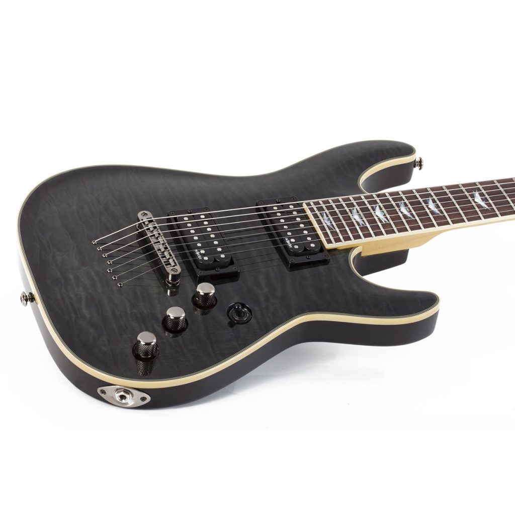 GUITARRA SCHECTER OMEN EXTREME 7 STBLK 2007 - Imagen 2