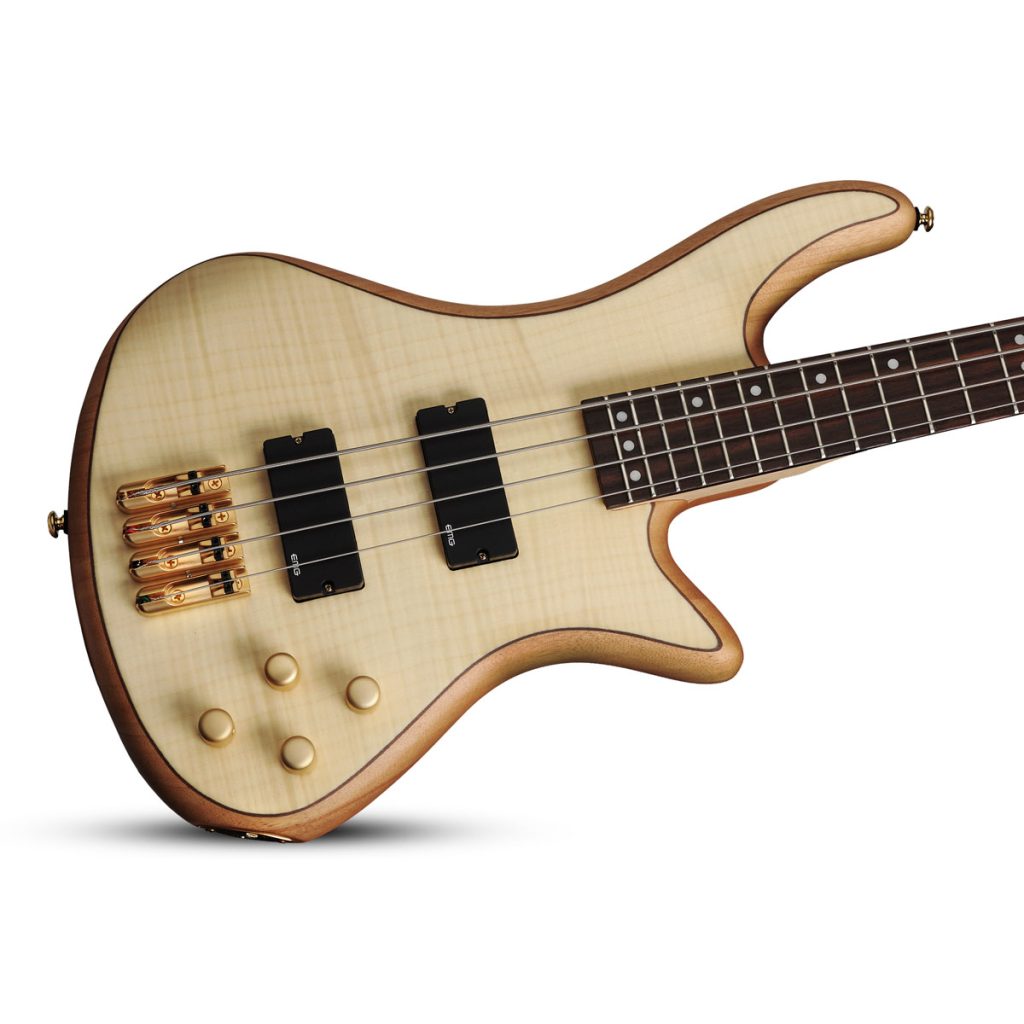 BAJO SCHECTER STILETTO  CUSTOM NATURAL 4 SKU:2531 - Imagen 2