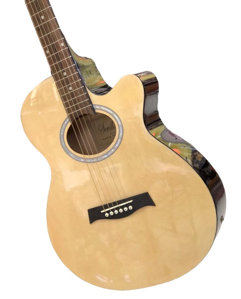 Guitarra electroacústica Sevillana ref.228e - Imagen 2