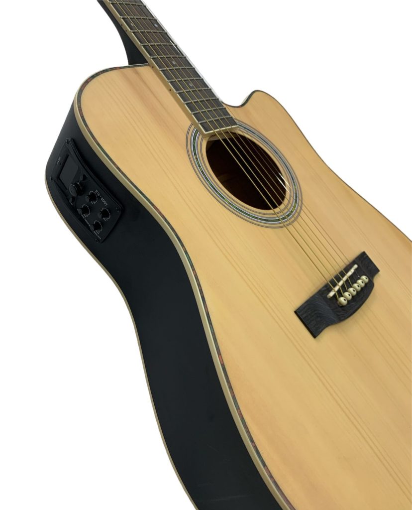 Guitarra Electroacustica Persian AF386C - Imagen 2