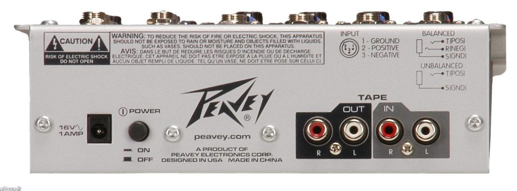 MIXER PEAVEY 6 CANALES USB REF PV6USB - Imagen 2