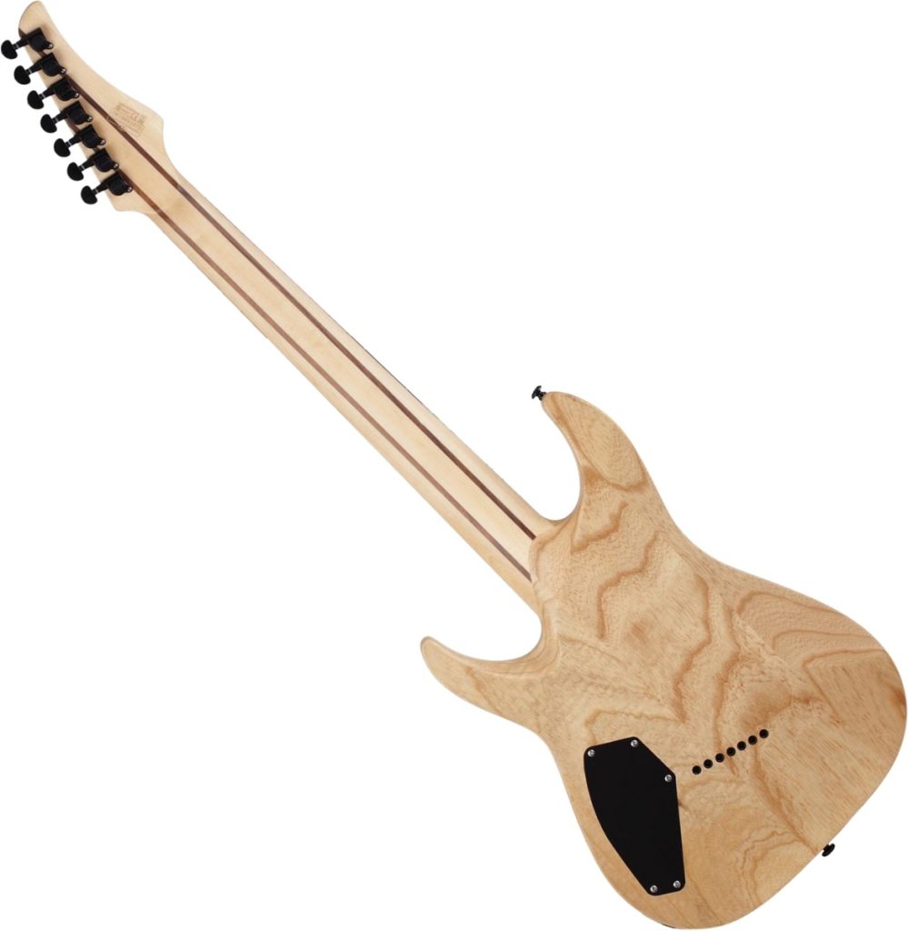 GUITARRA ELECTRICA SCHECTER REAPER 7 MULTIESCALA CHARCOAL BURTS SKU:1509 - Imagen 3