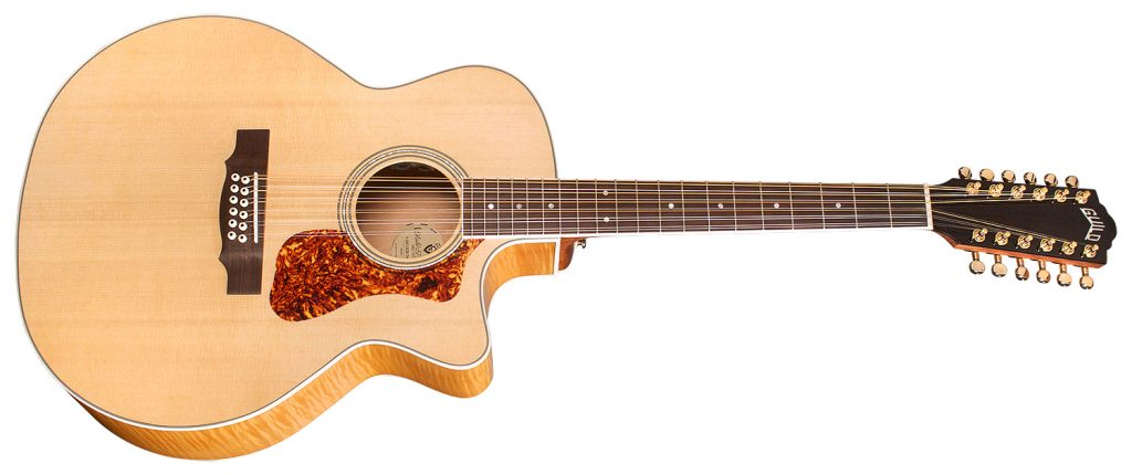 Guitarra 12 Cuerdas Electroacustica Folk Guild F-2512CE Deluxe BDL - Imagen 2
