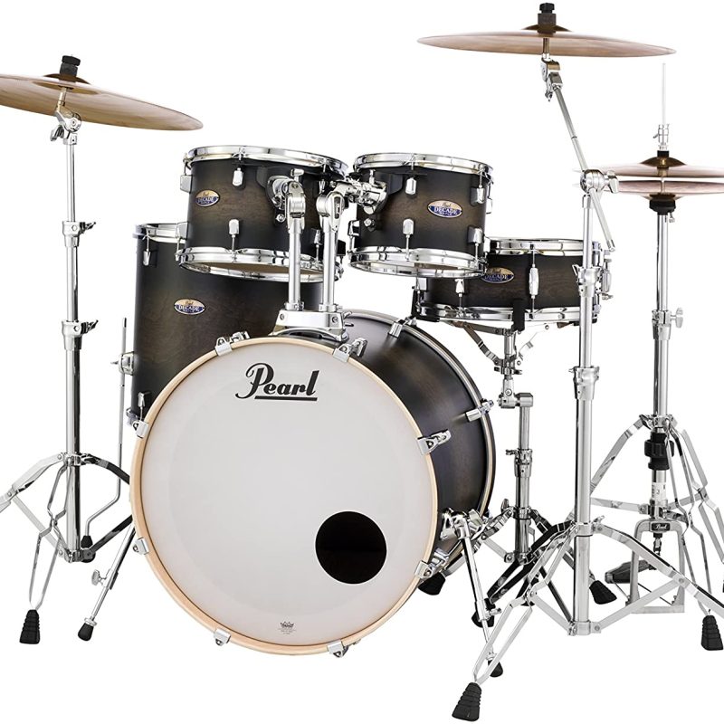 Bateria Decade Maple DMP925SP/C 262 Satin Black Burst