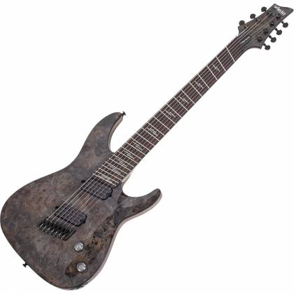 Guitarra Schecter Omen Elite-7 Multiescala Charcoal sku 2463