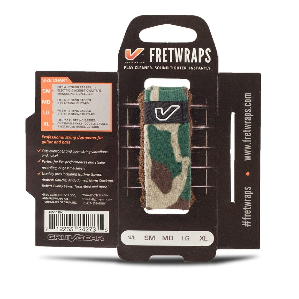 Fretwrap Gruv Gear Camuflado FW-1PK-CMG-SM
