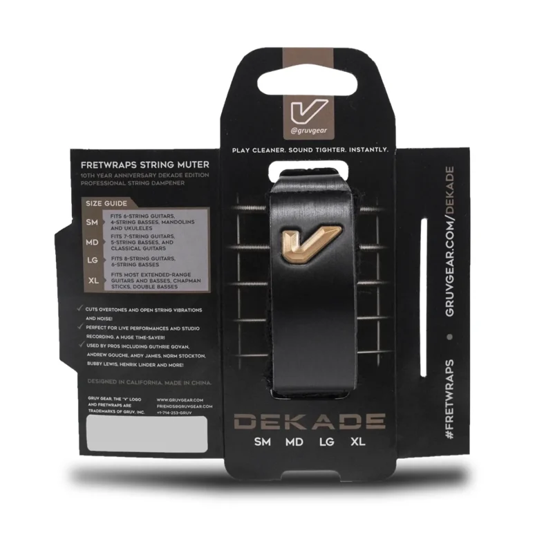 Fretwrap Gruv Gear Negro FW1-DKD-SM