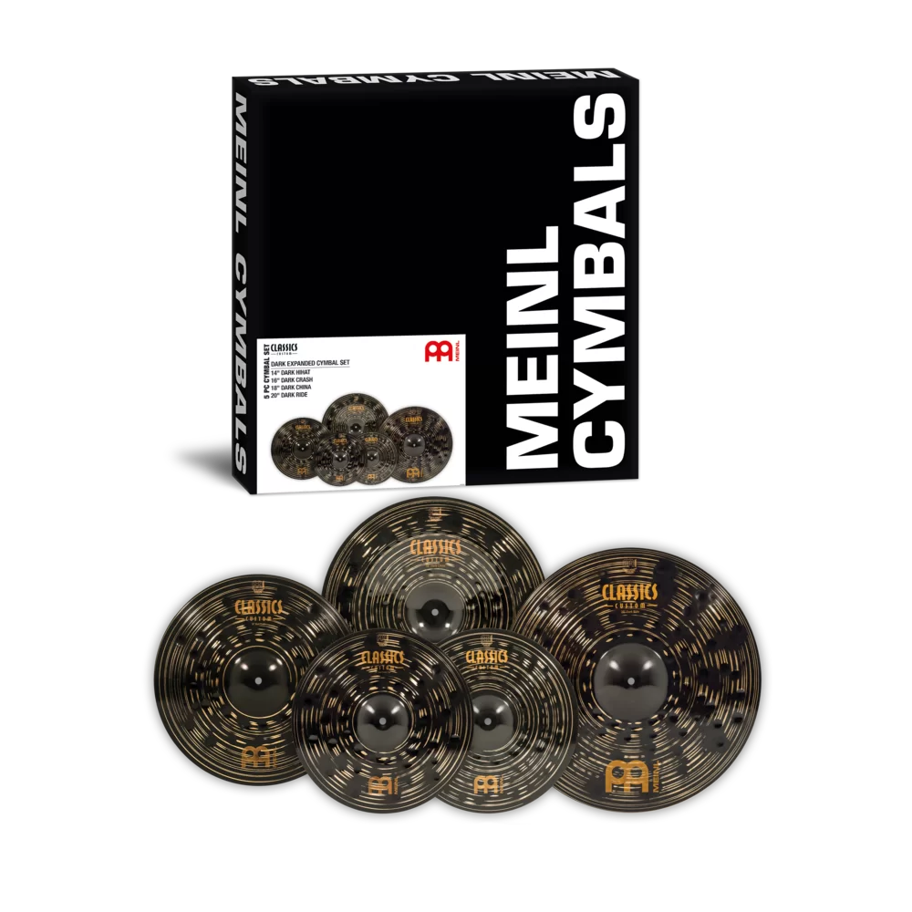 Set Platillos Meinl Classics Custom Dark Expanded CCD-CS1