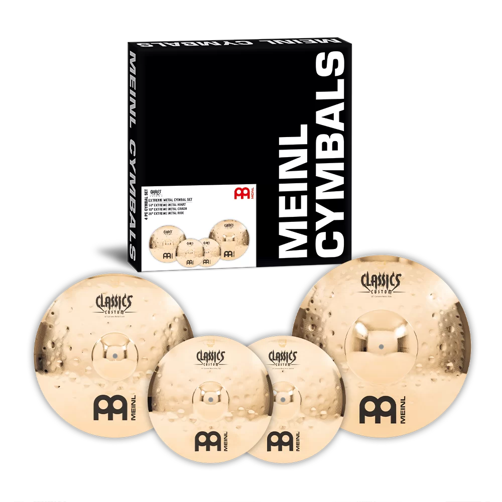 Set de Platillos Meinl Classics Custom Extreme Metal CC-EM480