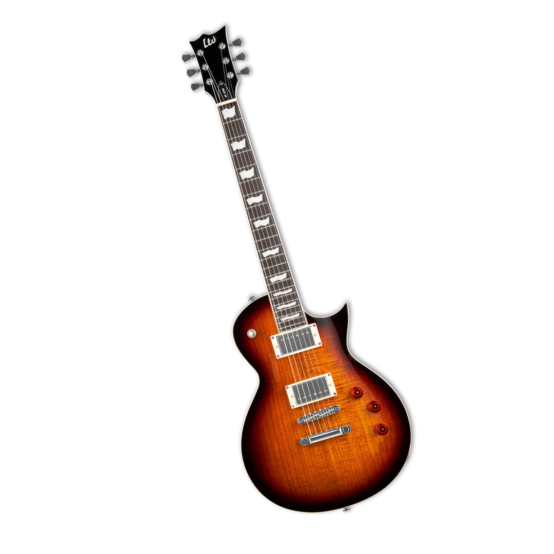 LTD EC-256 FM Dark Brown Sunburst