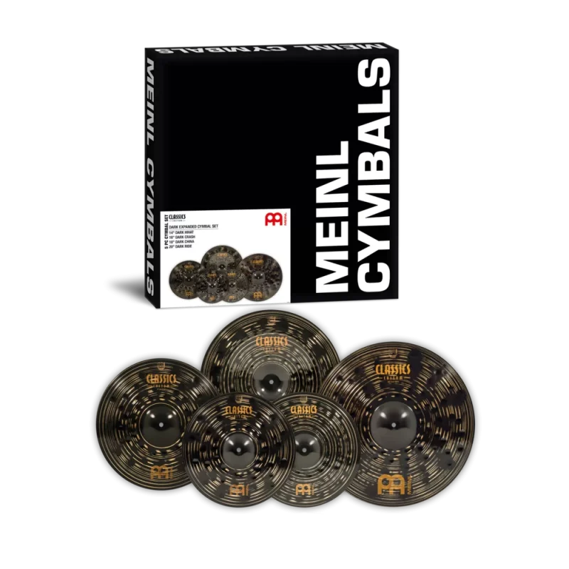 Set Platillos Meinl Classics Custom Dark Expanded CCD-CS1