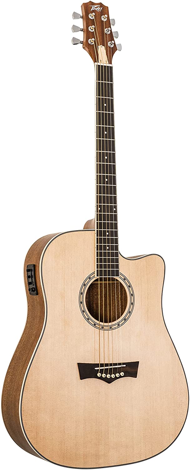 GUITARRA ELECTROACUSTICA PEAVEY FOLK REF DW-2 CE CON ESTUCHE - Image 2
