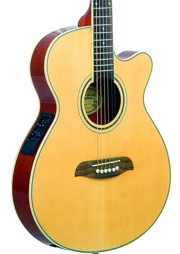 Guitarra Electroacustica Cuerpo Delgado Oscar Schmidt By Washburn OG8CEN-A-U - Imagen 2