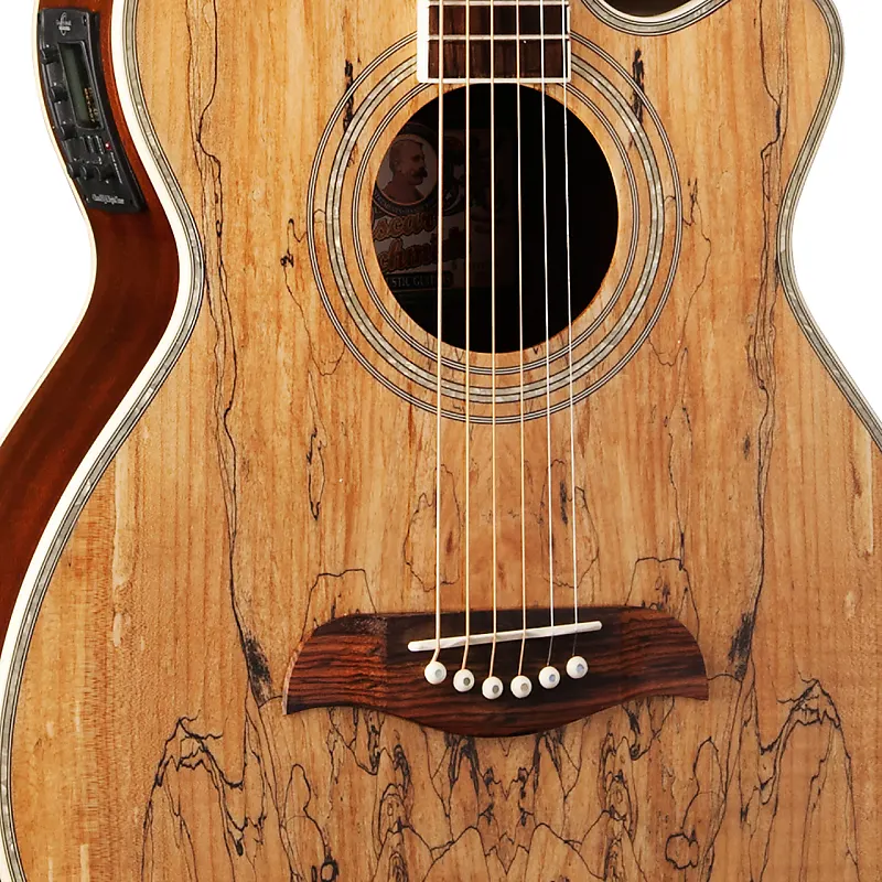 Guitarra Electroacustica Flame Oscar Schmidt By Washburn OG10CESM-A-U - Imagen 2