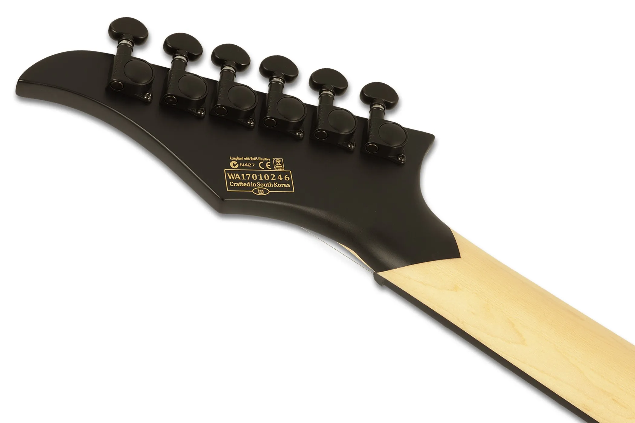 Guitarra Wylde Audio Blood Eagle Mahogany Blackout SKU:4520 - Image 3