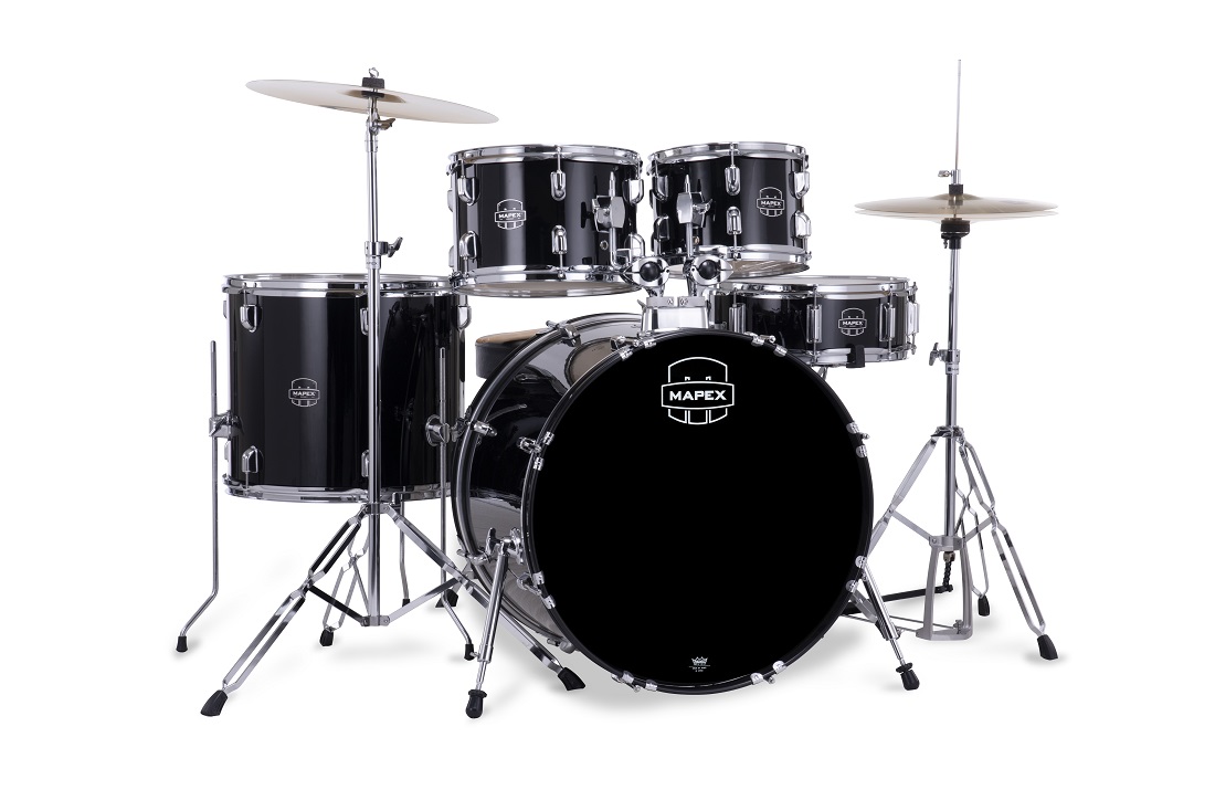 Bateria Mapex Comet Kitdark Black - Imagen 2