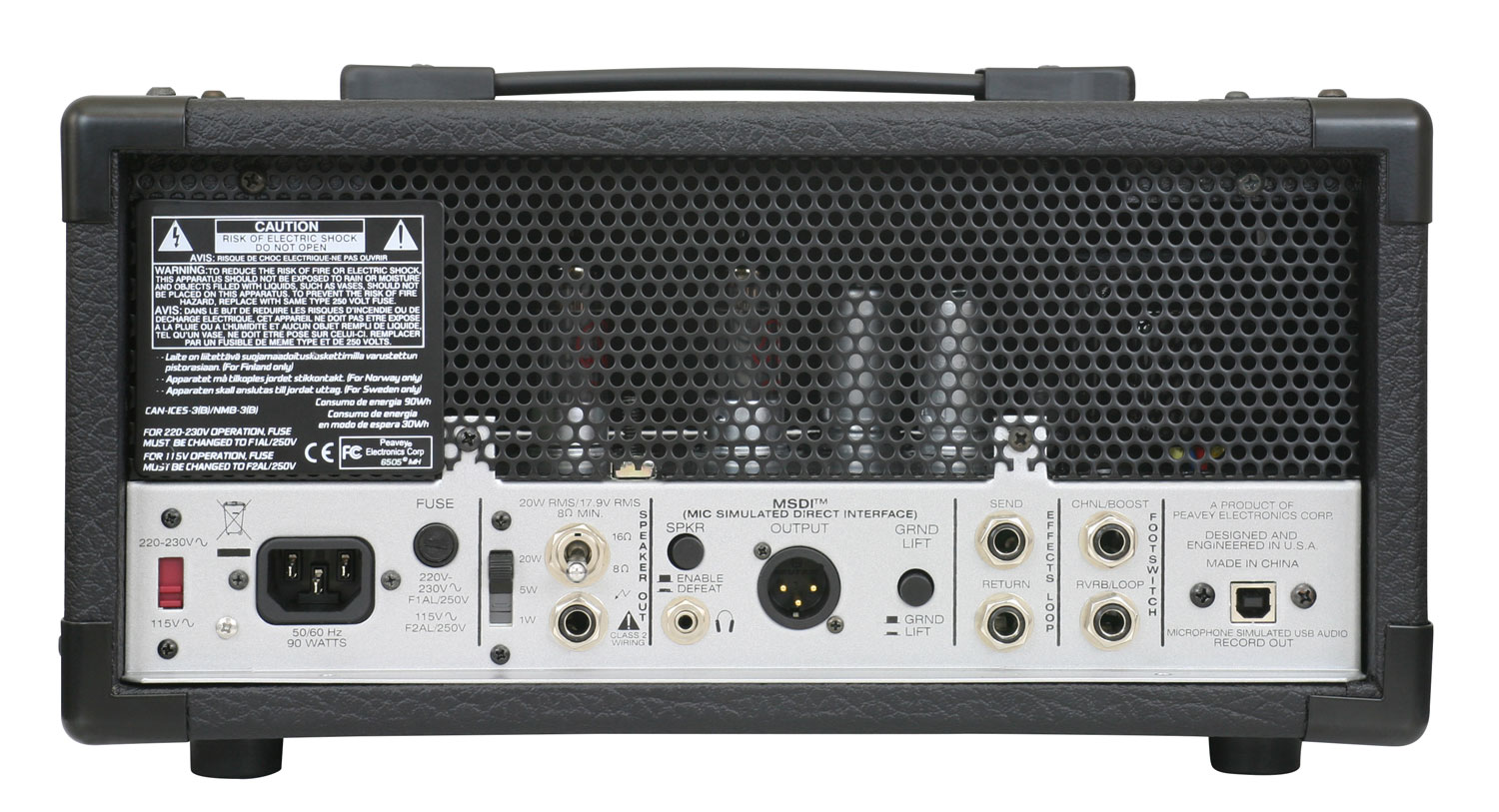 CABEZOTE PEAVEY PARA GUITARRA ELECTRICA REF 6505 MH - Image 2