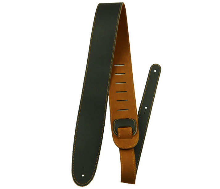 Correa Perris  Blk Lthr Strap With Nat Suede Backing P25BL-6626
