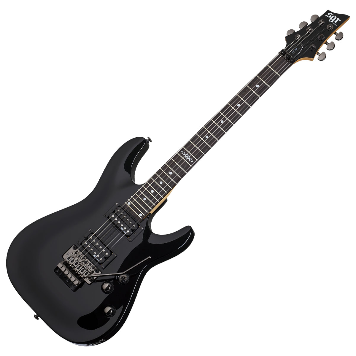 GUITARRA ELECTRICA SGR BY SCHECTER C-1 FR BLK