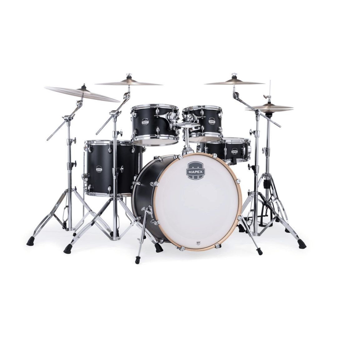 Bateria Mapex Mars Maple Lacquer Matte Black