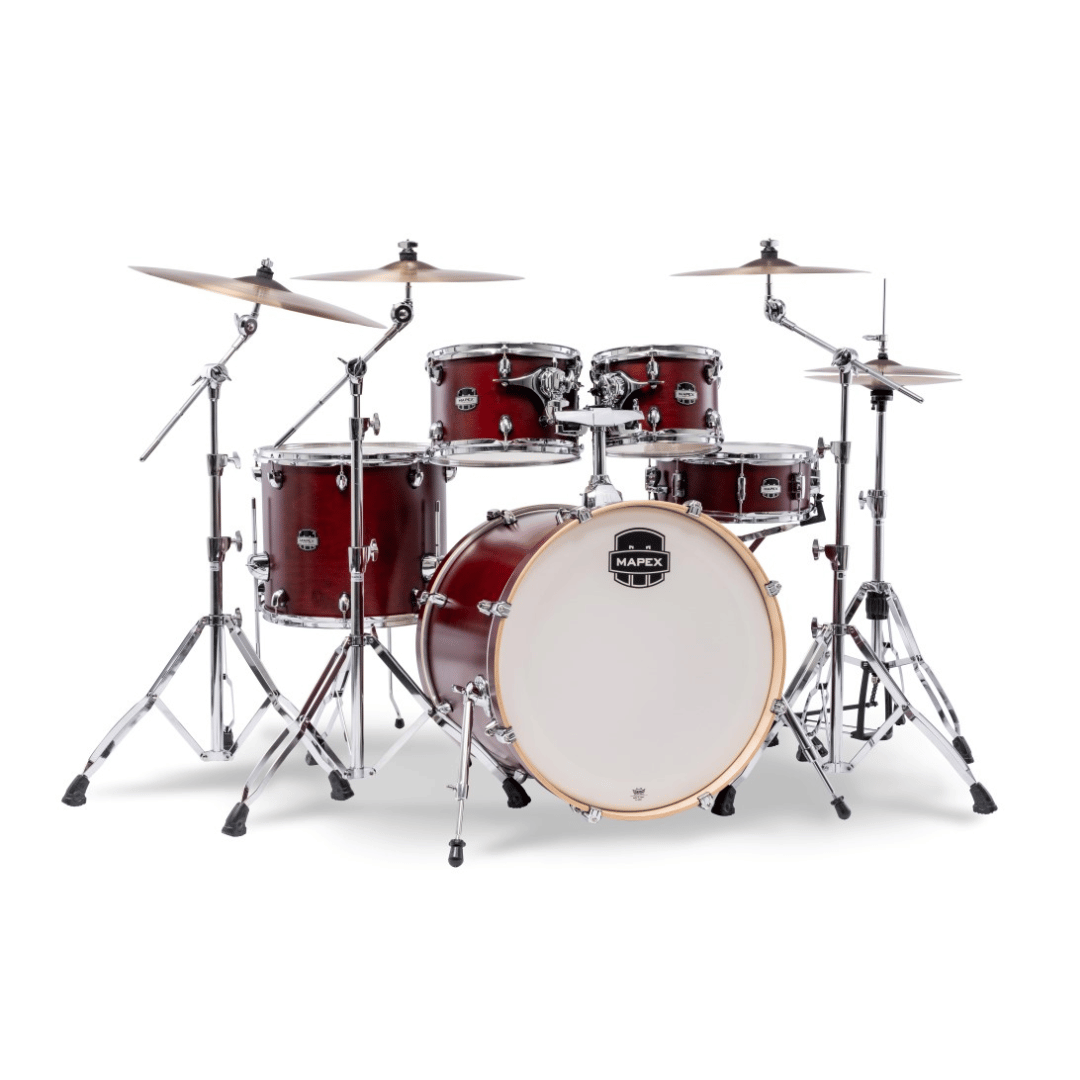 Bateria Mapex Mars Maple Lacquer Merlot Satin