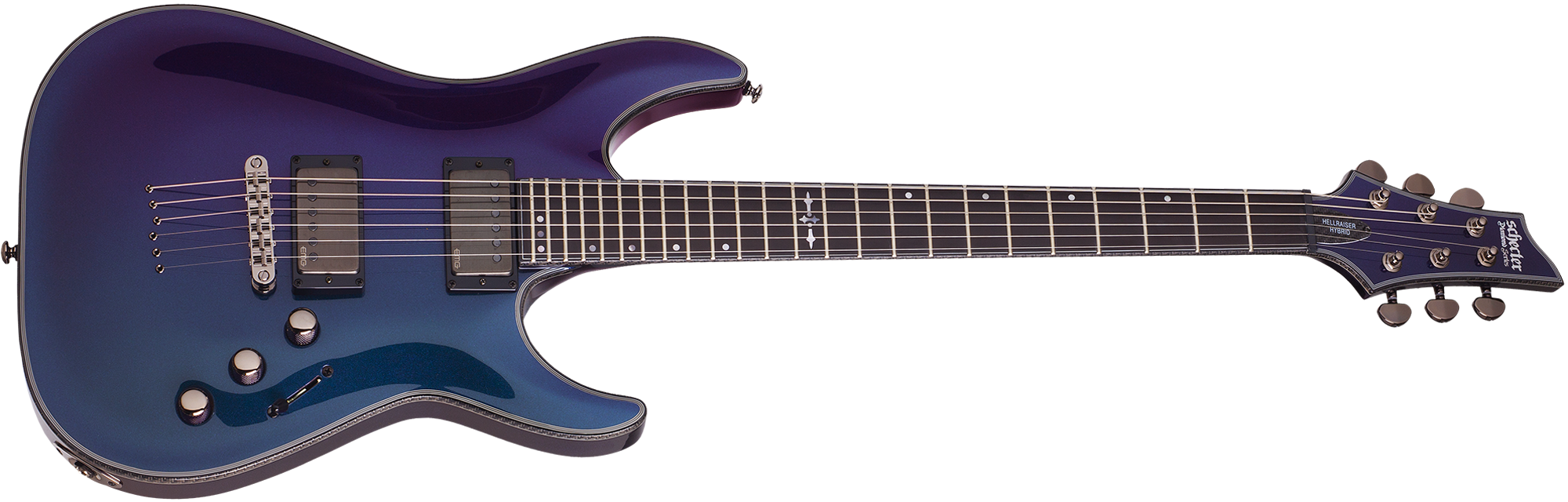 Guitarra Schecter Hellraiser C-1 Hybrid Ultraviolet sku 1954