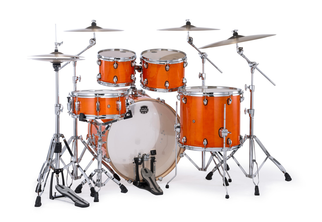 Bateria Mapex Mars Maple Glossy Amber - Imagen 2