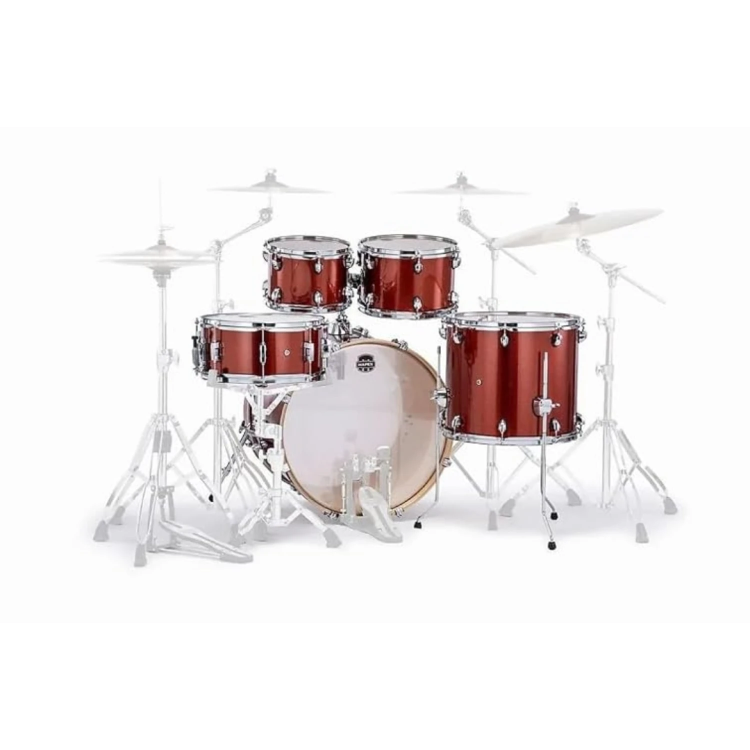 Bateria Mapex Mars Birch Orange Sparkle - Imagen 2