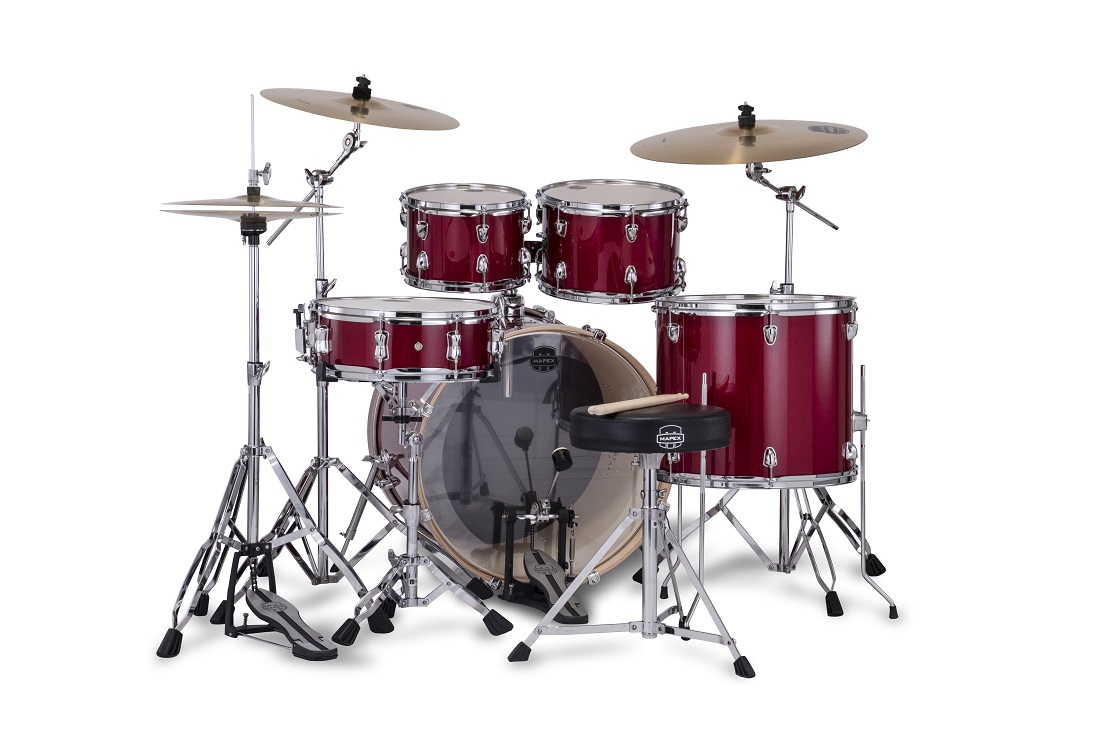 Bateria Mapex Venus Kitcrimson Red Sparkle - Imagen 2
